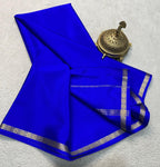 Sartorial Sophistication: Line Pallu Sarees with Petite Borders in Vibrant Solids